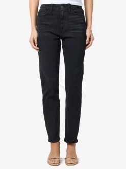 Noisy May Jeans*NMMONI HW ST ANK BLACK JEANS FWD FNOOS Black Denim