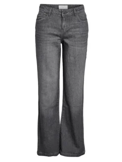 Noisy May Jeans*NMNILA LW WIDE JEANS AZ421DG NOOS Dark Grey Denim