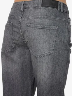 Noisy May Jeans*NMNILA LW WIDE JEANS AZ421DG NOOS Dark Grey Denim