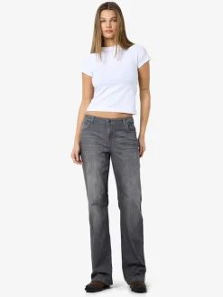 Noisy May Jeans*NMNILA LW WIDE JEANS AZ421DG NOOS Dark Grey Denim