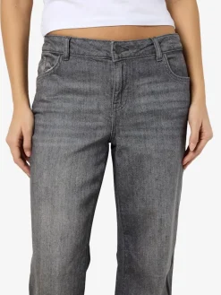 Noisy May Jeans*NMNILA LW WIDE JEANS AZ421DG NOOS Dark Grey Denim