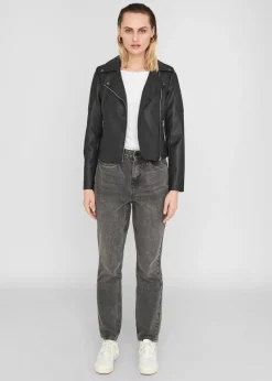 Noisy May Jacken*NMREBEL L/S JACKET NOOS Black