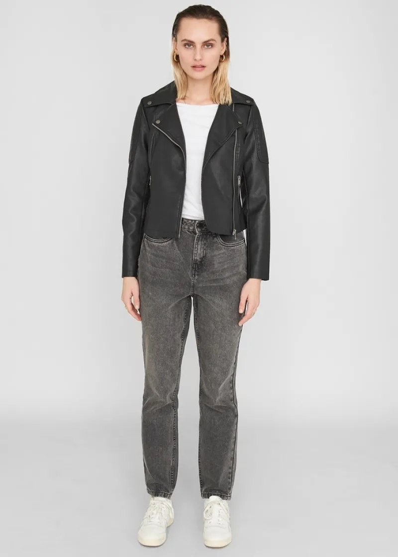 Noisy May Jacken*NMREBEL L/S JACKET NOOS Black