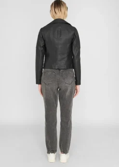 Noisy May Jacken*NMREBEL L/S JACKET NOOS Black