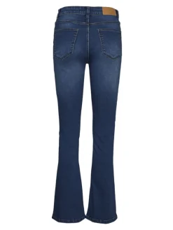 Noisy May Jeans*NMSALLIE HW FLARE JEAN VI021MB FWD NOOS Medium Blue Denim