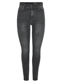 Noisy May Jeans*NMSATTY HW SKINNY JEANS AZ346MG NOOS Medium Grey Denim