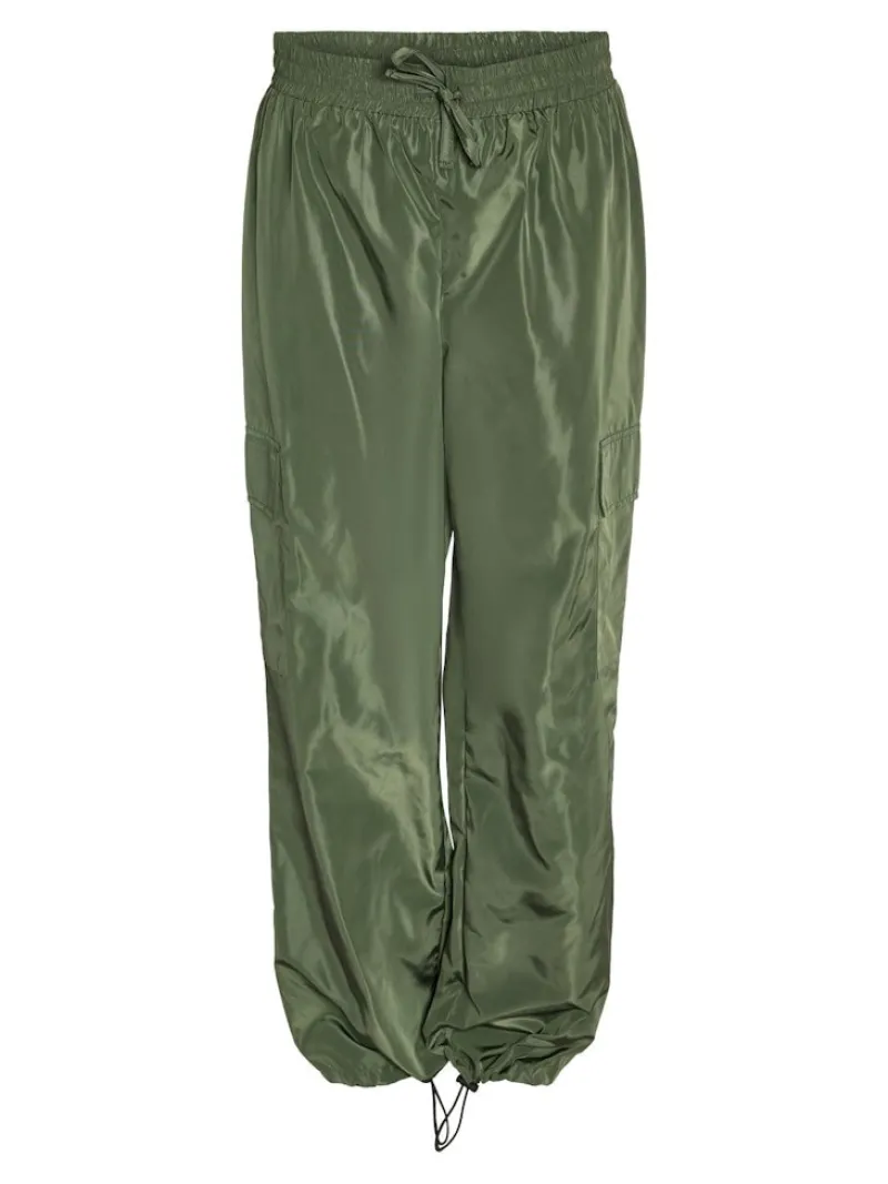 Noisy May Hosen*NMSKY HW CARGO RAINPANTS FWD NOOS kombu green