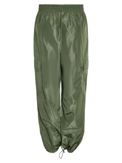 Noisy May Hosen*NMSKY HW CARGO RAINPANTS FWD NOOS kombu green