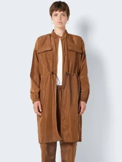 Noisy May Jacken*NMSKY L/S STRING LONG JACKET FWD NOOS rubber