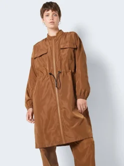 Noisy May Jacken*NMSKY L/S STRING LONG JACKET FWD NOOS rubber