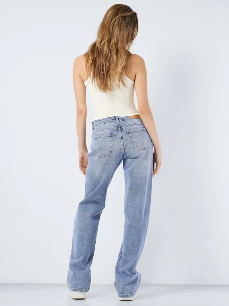 Noisy May Jeans*NMYOLANDA NW WIDE JEANS AZ236LB FWD NOOS Light Blue Denim