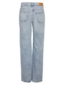 Noisy May Jeans*NMYOLANDA NW WIDE JEANS AZ236LB FWD NOOS Light Blue Denim