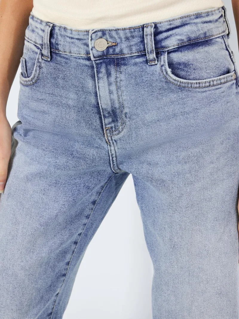 Noisy May Jeans*NMYOLANDA NW WIDE JEANS AZ236LB FWD NOOS Light Blue Denim