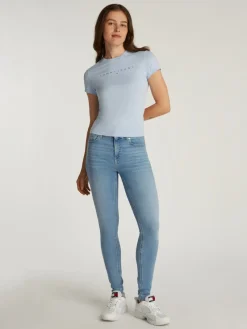 Tommy Jeans Jeans*NORA MD SKN CH0214 CO denim light