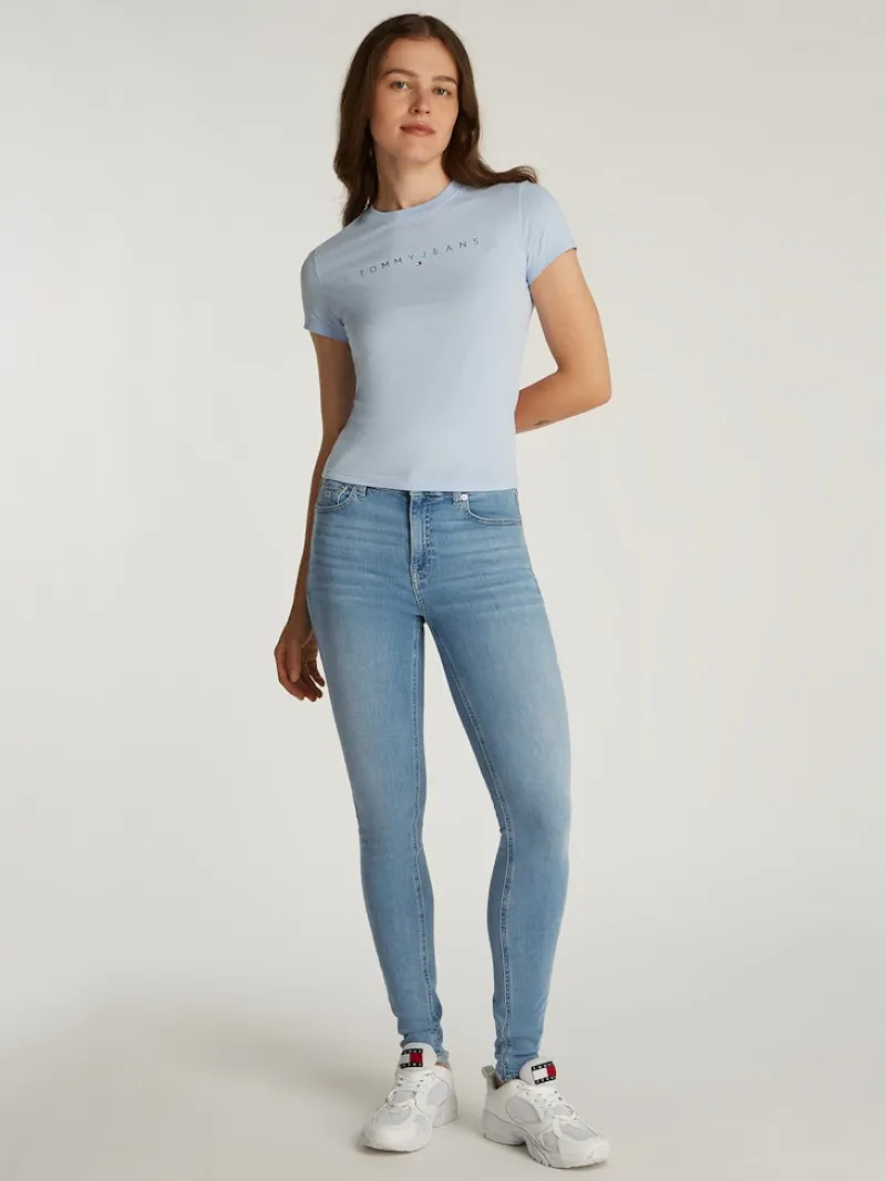 Tommy Jeans Jeans*NORA MD SKN CH0214 CO denim light