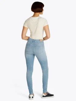 Tommy Jeans Jeans*NORA MR SKNY BI0214 CO denim light