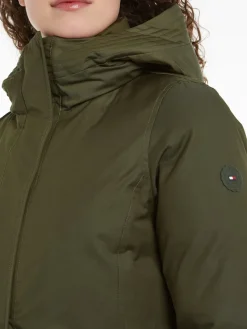 Tommy Hilfiger Jacken*NYLON MIX PADDED PARKA army green