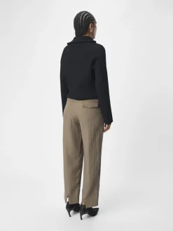 Object Hosen*OBEVER MW TAPERED PANTS 136 Morel