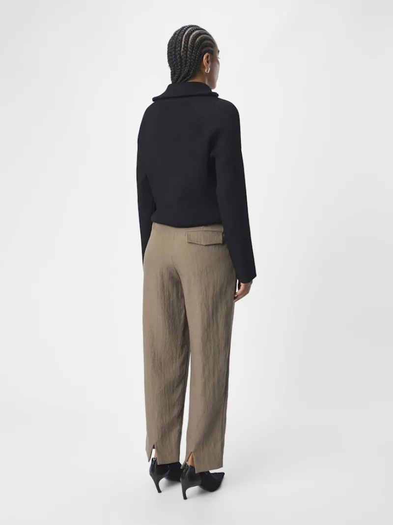 Object Hosen*OBEVER MW TAPERED PANTS 136 Morel