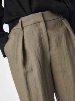 Object Hosen*OBEVER MW TAPERED PANTS 136 Morel