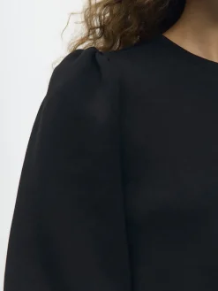 Object Pullover & Sweatshirts*OBJANDREA RE L/S O-NECK TOP NOOS Black