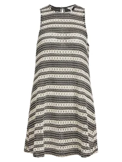 Object Kleider*OBJARTHINE S/L SHORT DRESS 132 Black