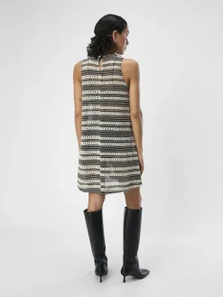 Object Kleider*OBJARTHINE S/L SHORT DRESS 132 Black