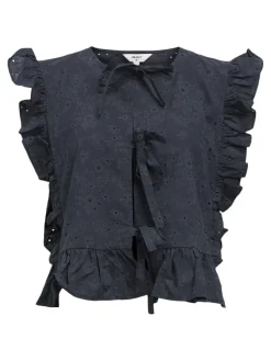 Object Blusen*OBJCILIE S/L TOP REP Sky Captain