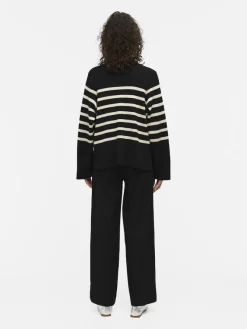 Object Pullover & Sweatshirts*OBJESTER L/S CARDIGAN NOOS Black