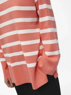 Object Pullover & Sweatshirts*OBJESTER LS KNIT TOP NOOS georgia peach