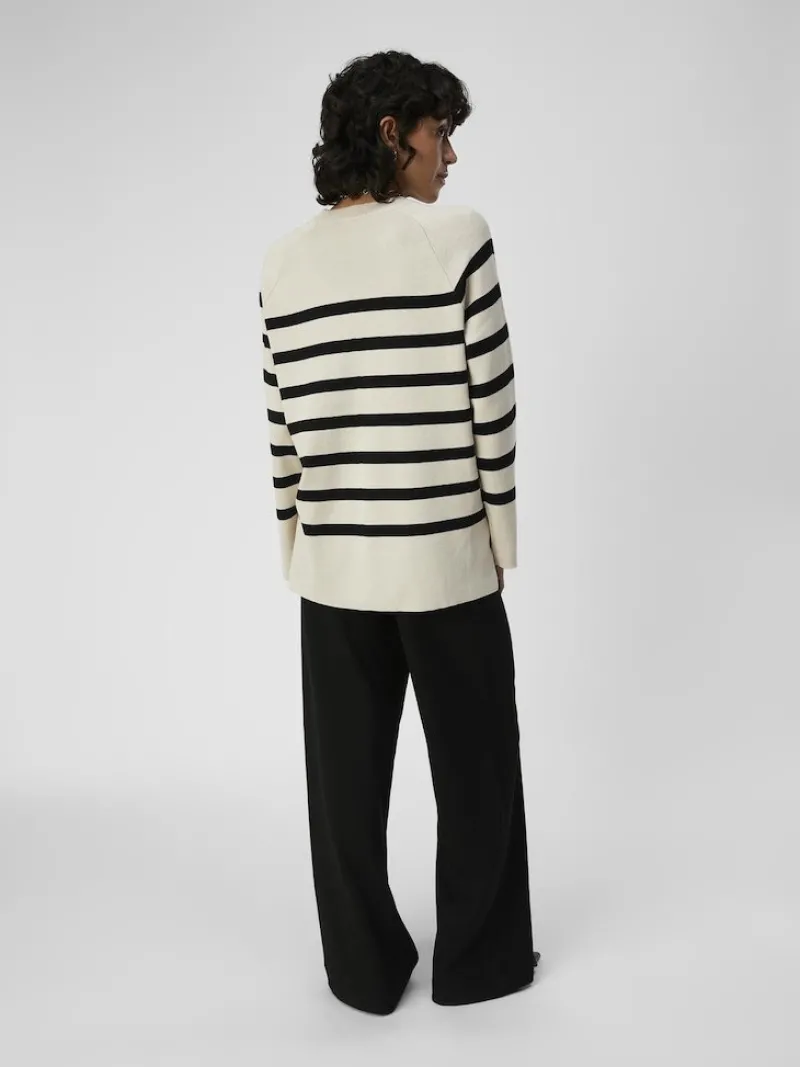 Object Pullover & Sweatshirts*OBJESTER LS KNIT TOP NOOS sandshell