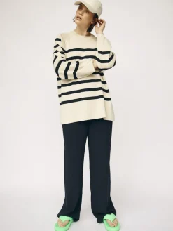 Object Pullover & Sweatshirts*OBJESTER LS KNIT TOP NOOS sandshell