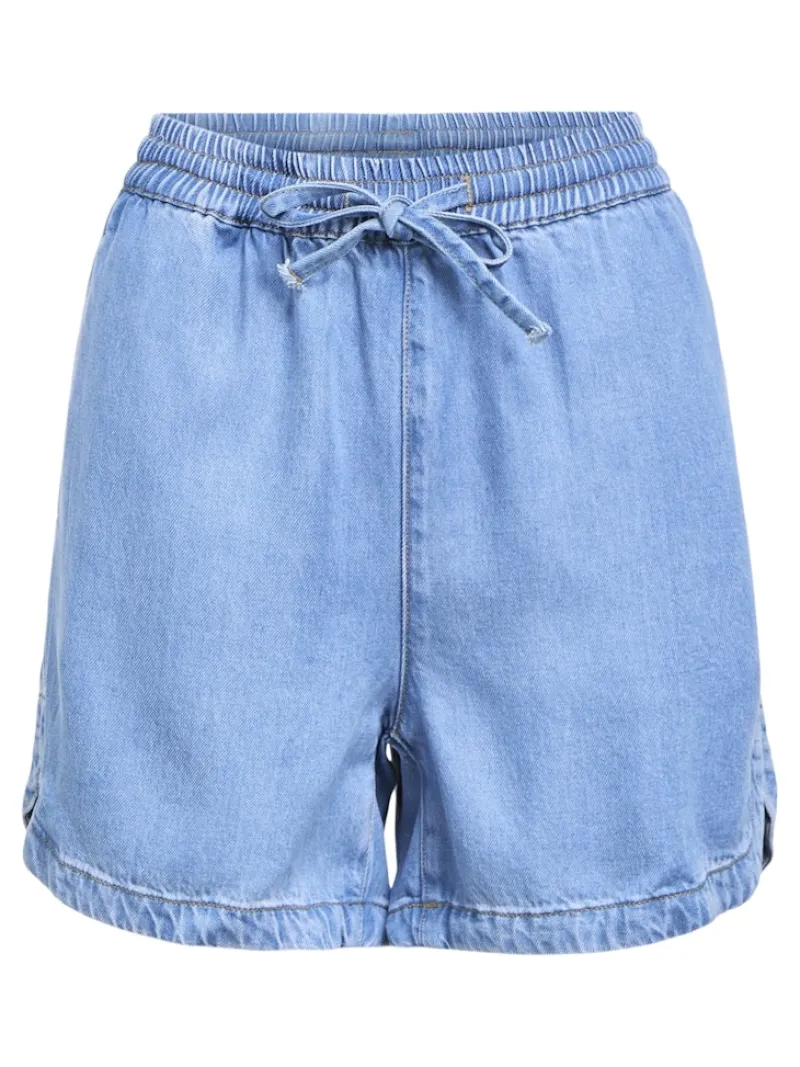 Object Shorts*OBJFRAME RE MW SHORTS NOOS Light Blue Denim