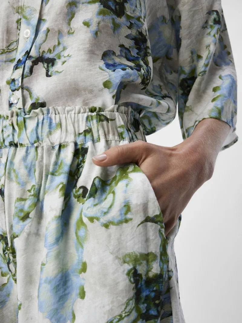 Object Shorts*OBJIDDA HW SHORTS 132 white sand