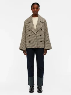 Object Jacken*OBJKEILY SHORT JACKET NOOS sepia