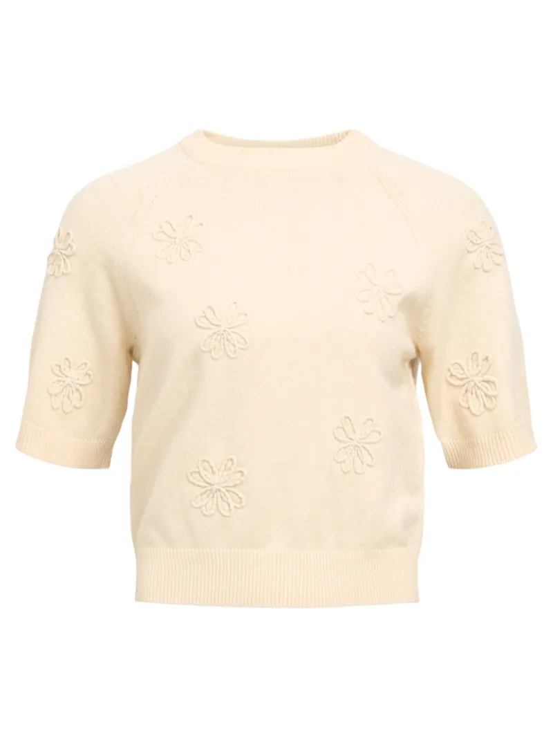 Object Pullover & Sweatshirts*OBJLANEY RUBIN SS PULLOVER NOOS sandshell