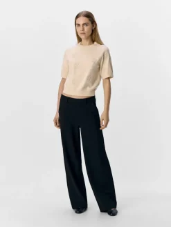 Object Pullover & Sweatshirts*OBJLANEY RUBIN SS PULLOVER NOOS sandshell