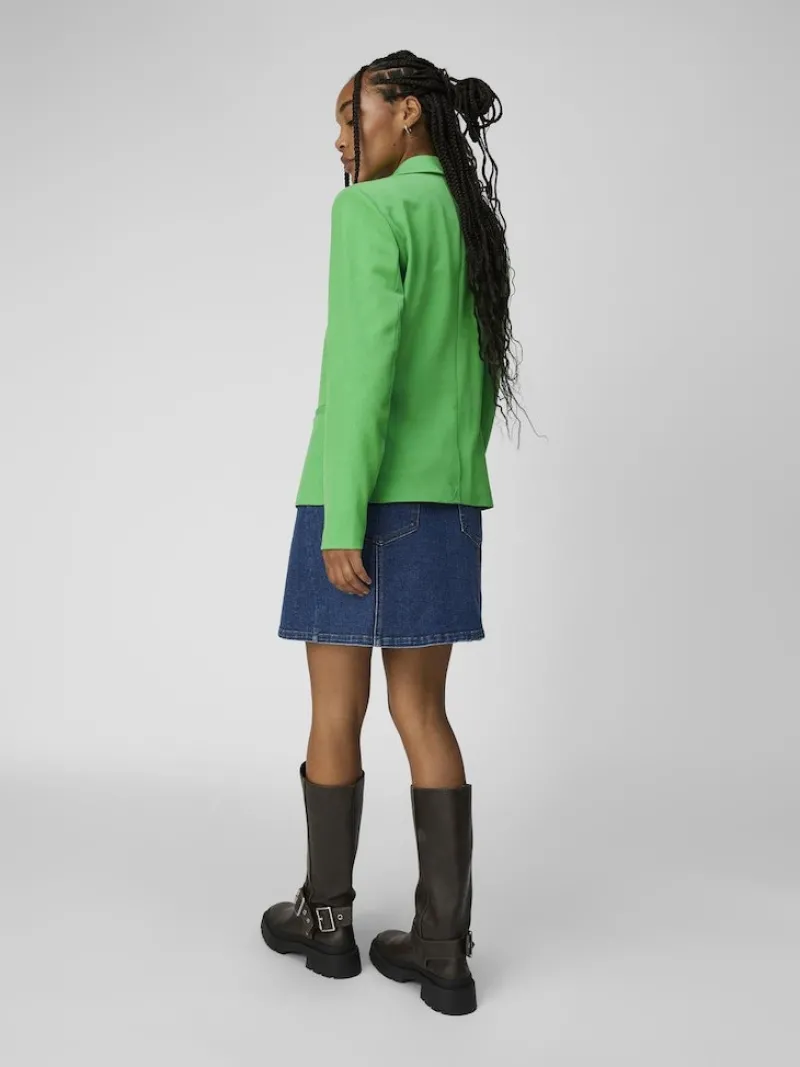 Object Jacken*OBJLISA L/S BUTTON BLAZER NOOS vibrant green