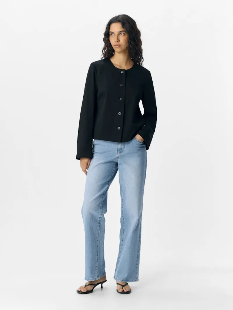 Object Jacken*OBJLISA L/S RE BLAZER NOOS Black