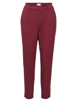 Object Hosen*OBJLISA SLIM PANT NOOS cabernet