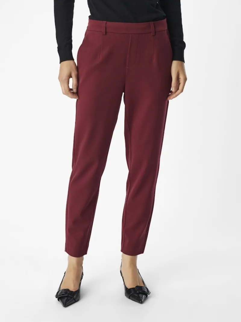 Object Hosen*OBJLISA SLIM PANT NOOS cabernet