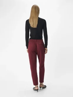 Object Hosen*OBJLISA SLIM PANT NOOS cabernet