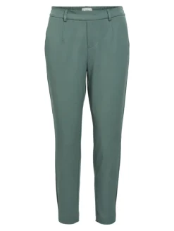 Object Hosen*OBJLISA SLIM PANT NOOS dark forest