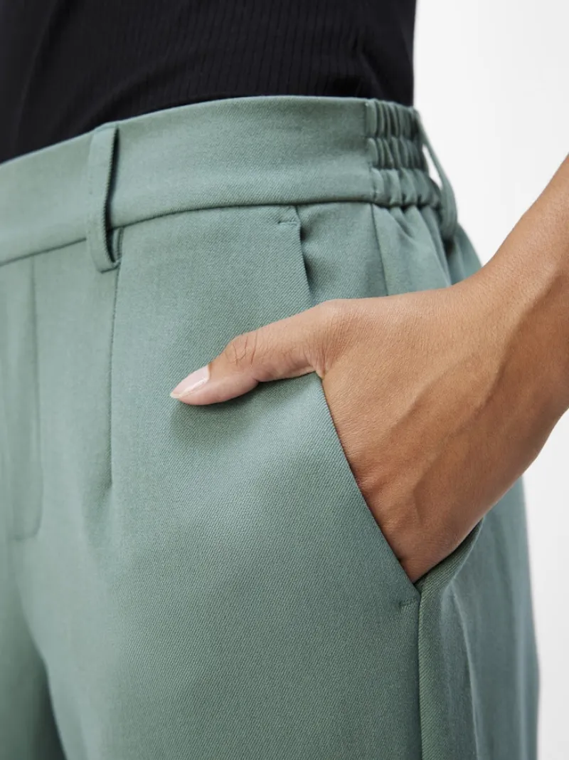 Object Hosen*OBJLISA SLIM PANT NOOS dark forest