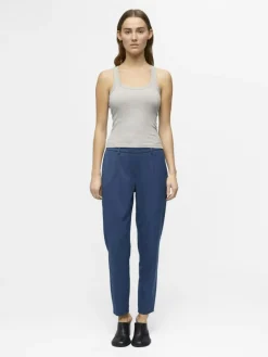 Object Hosen*OBJLISA SLIM PANT NOOS dark denim