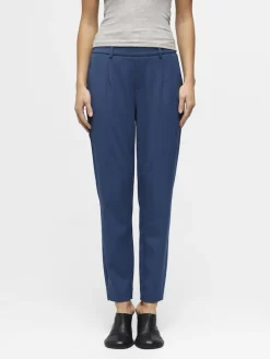 Object Hosen*OBJLISA SLIM PANT NOOS dark denim