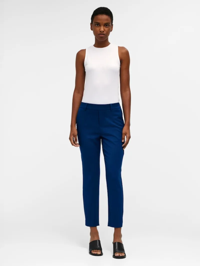 Object Hosen*OBJLISA SLIM PANT NOOS dunkelblau1