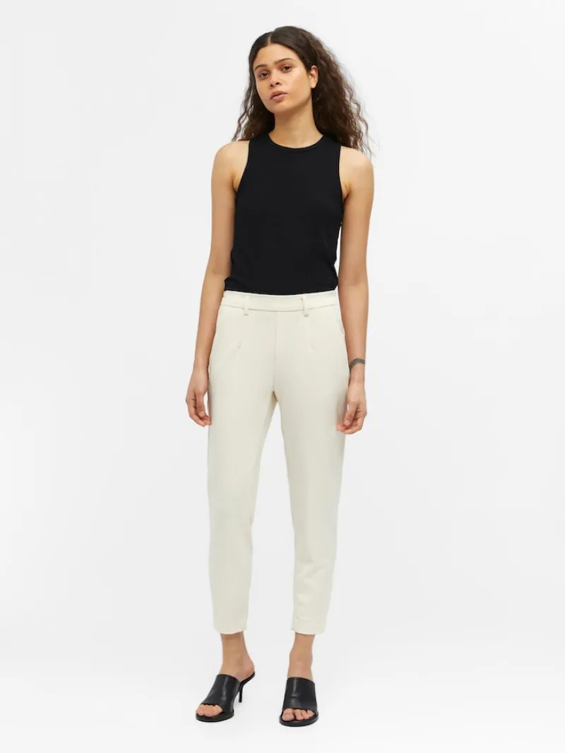Object Hosen*OBJLISA SLIM PANT NOOS hellgrau2