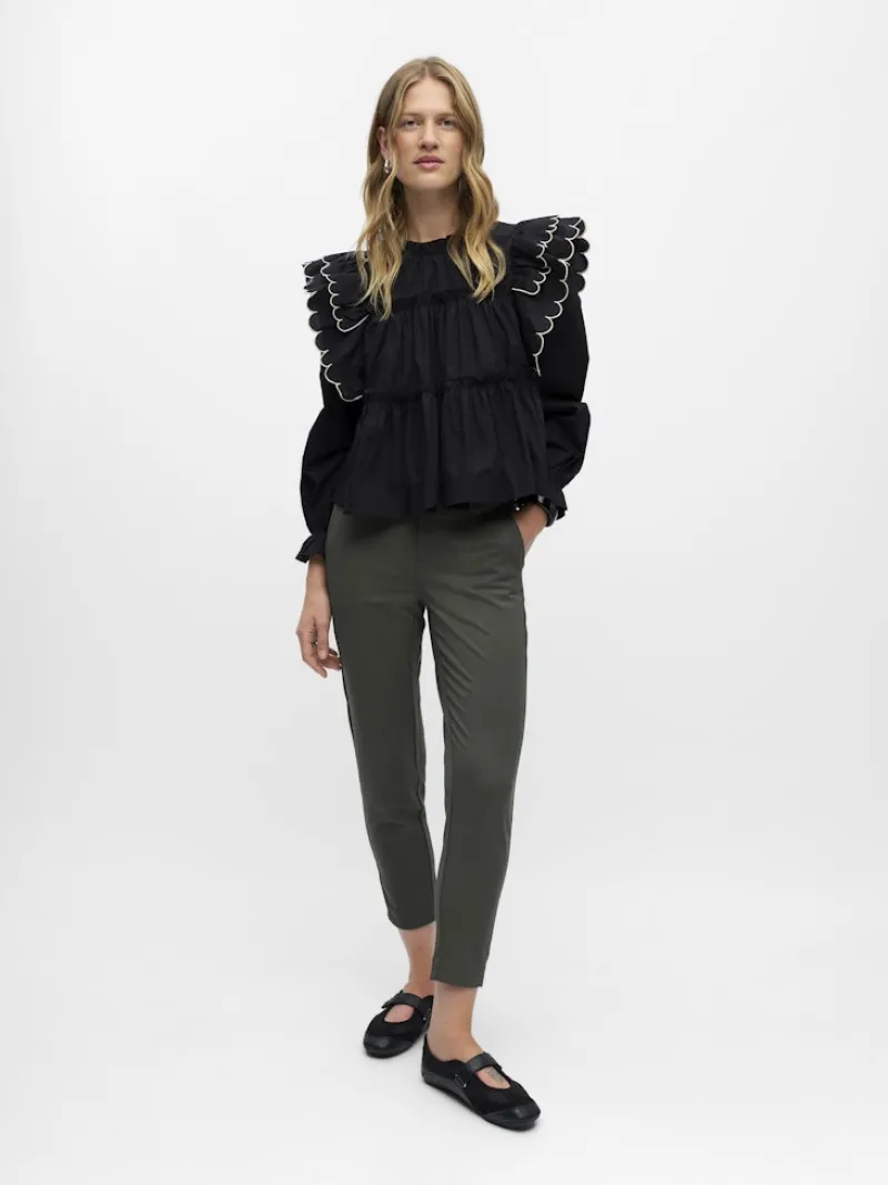 Object Hosen*OBJLISA SLIM PANT NOOS kambaba