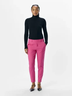 Object Hosen*OBJLISA SLIM PANT NOOS Raspberry Sorbet